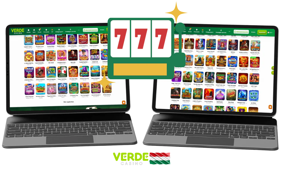 A Verde Casino számos különböző játékot kínál